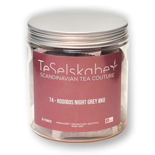 74 - Rooibos Night Grey ØKO Tebreve - - Te - TeSelskabet