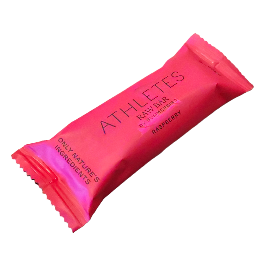 Athletes Raw Bar Raspberry -  - Konfekture - TeSelskabet