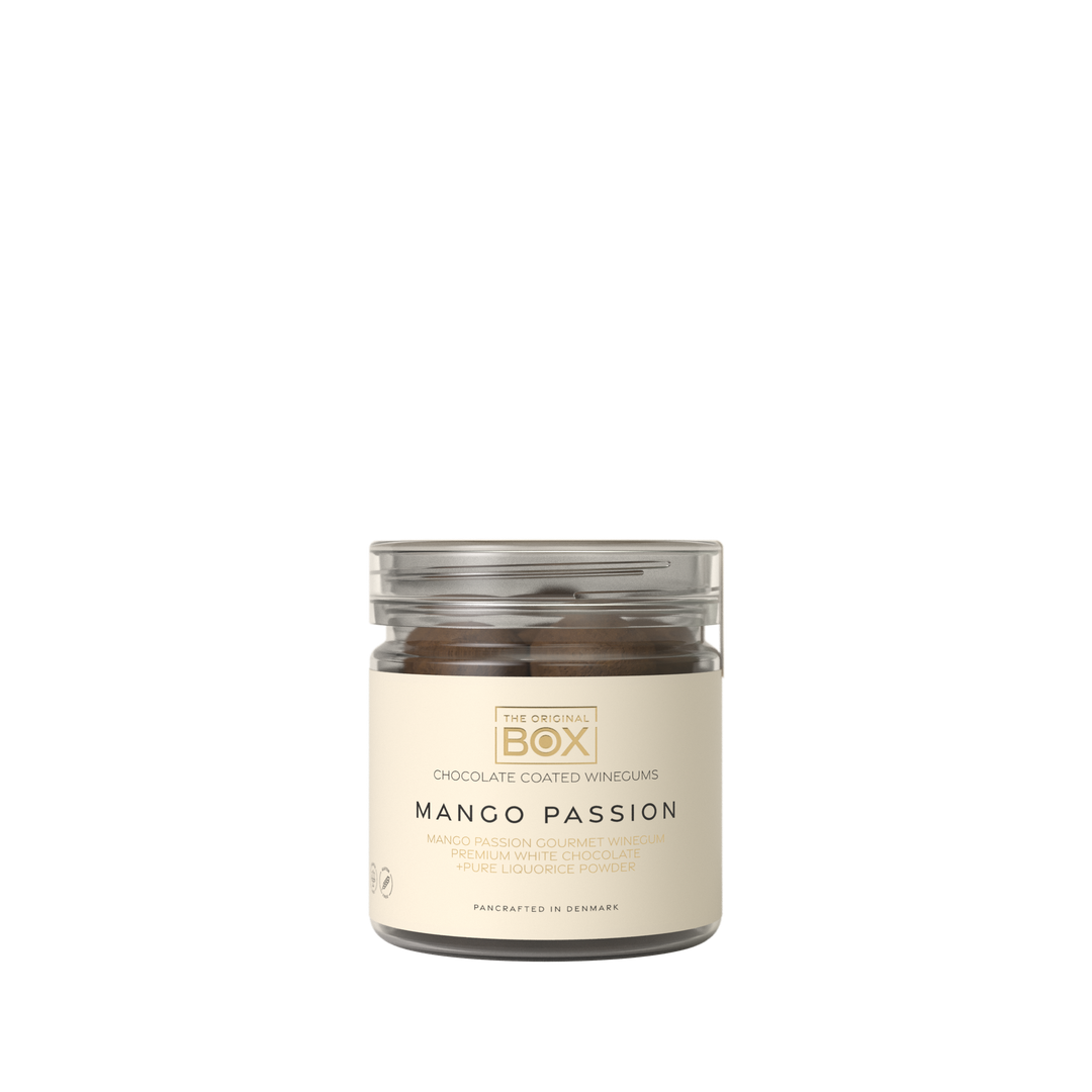Box the original Small - Mango Passion m. lakridspulver - Konfekture - TeSelskabet