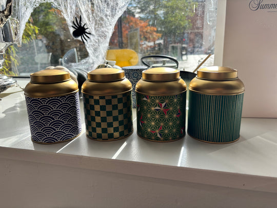 Tedåse m. japansk/italiensk papir - - Non-Food - TeSelskabet