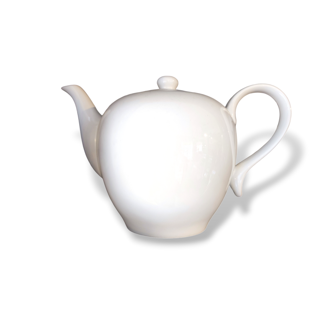Tekande 1,5 l hvid porcelæn - - Non-food - TeSelskabet