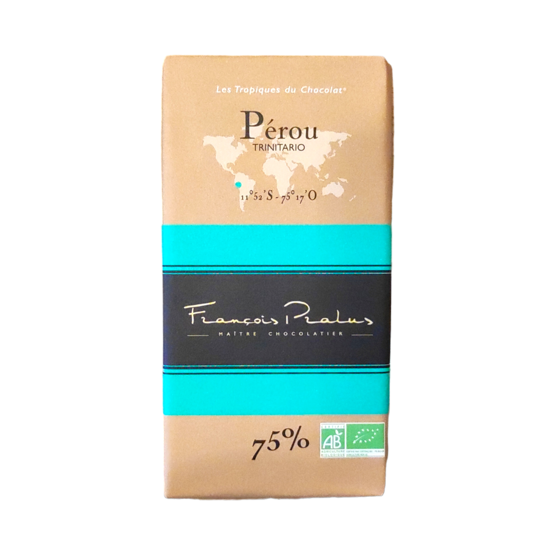 Pralus Peru 75% ØKO - - Konfekture - TeSelskabet