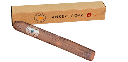 Ankers marcipan cigar 1 stk i æske - - Konfekture - TeSelskabet