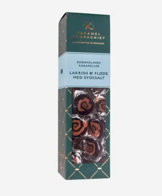Lakrids & Saltkaramel i æske - - Konfekture - TeSelskabet