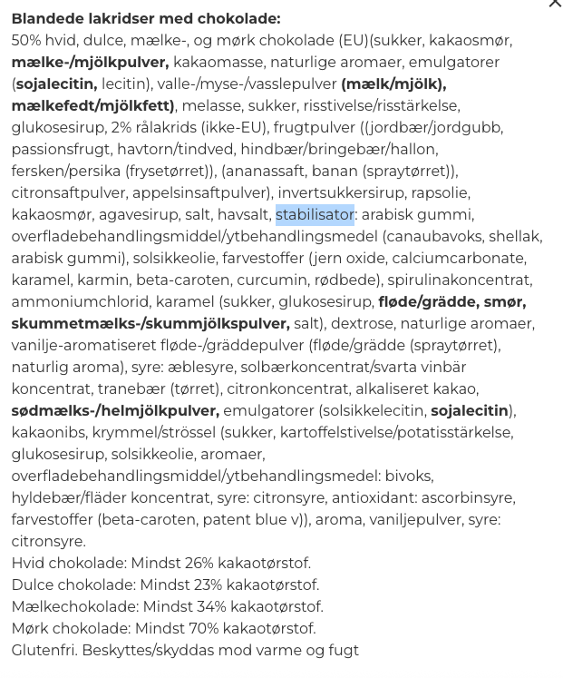 Lakrids by Bülow Jule kalender