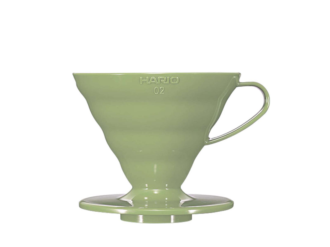 V60 Dripper grøn ceramic 02 - - Non-food - TeSelskabet