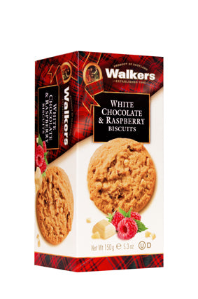 Walkers white choc. & raspberries bisquits - - Kolonial - TeSelskabet