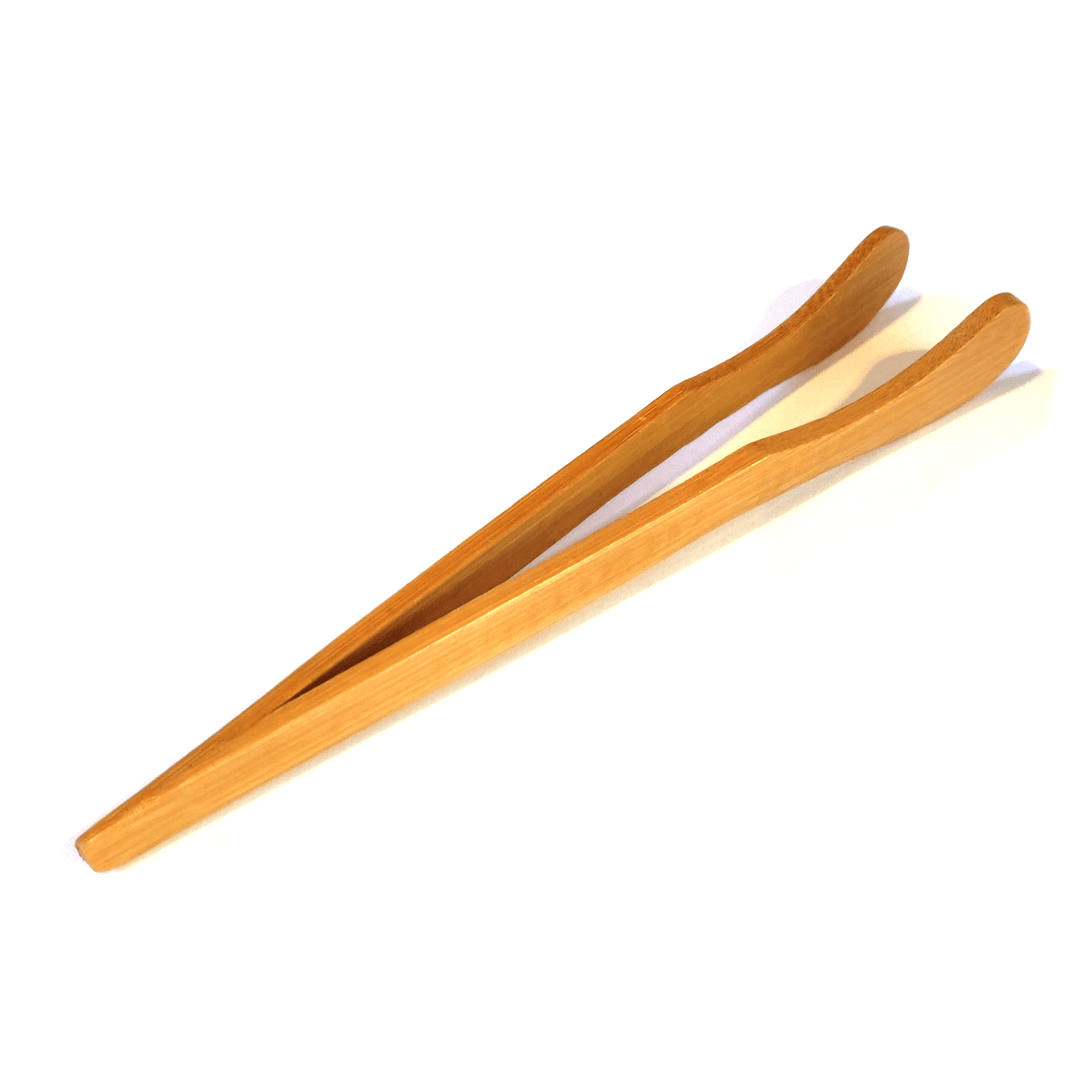 Tang til tebreve i bambus 18 cm. - - Non-food - TeSelskabet