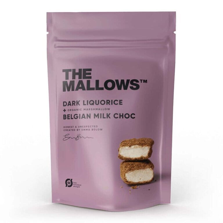 The Mallows - Dark Liquorice - Konfekture - TeSelskabet