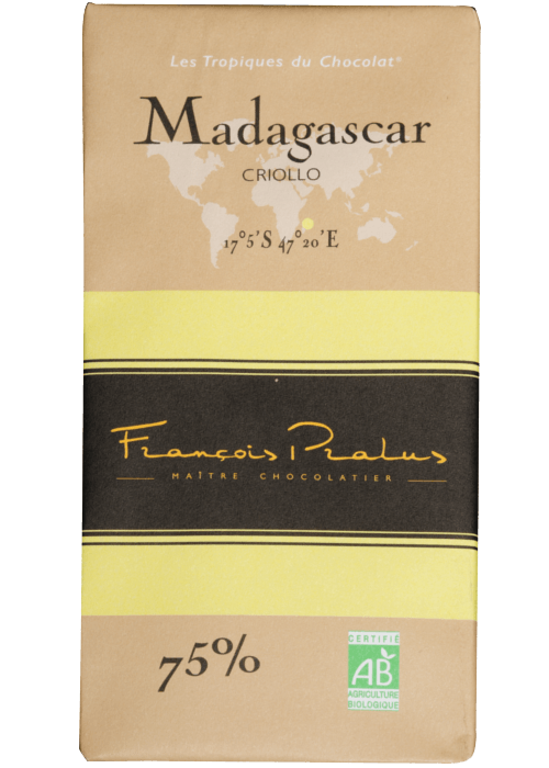 Pralus Madagascar 75% ØKO - - Konfekture - TeSelskabet