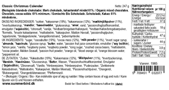 Classic Cristmas Calender