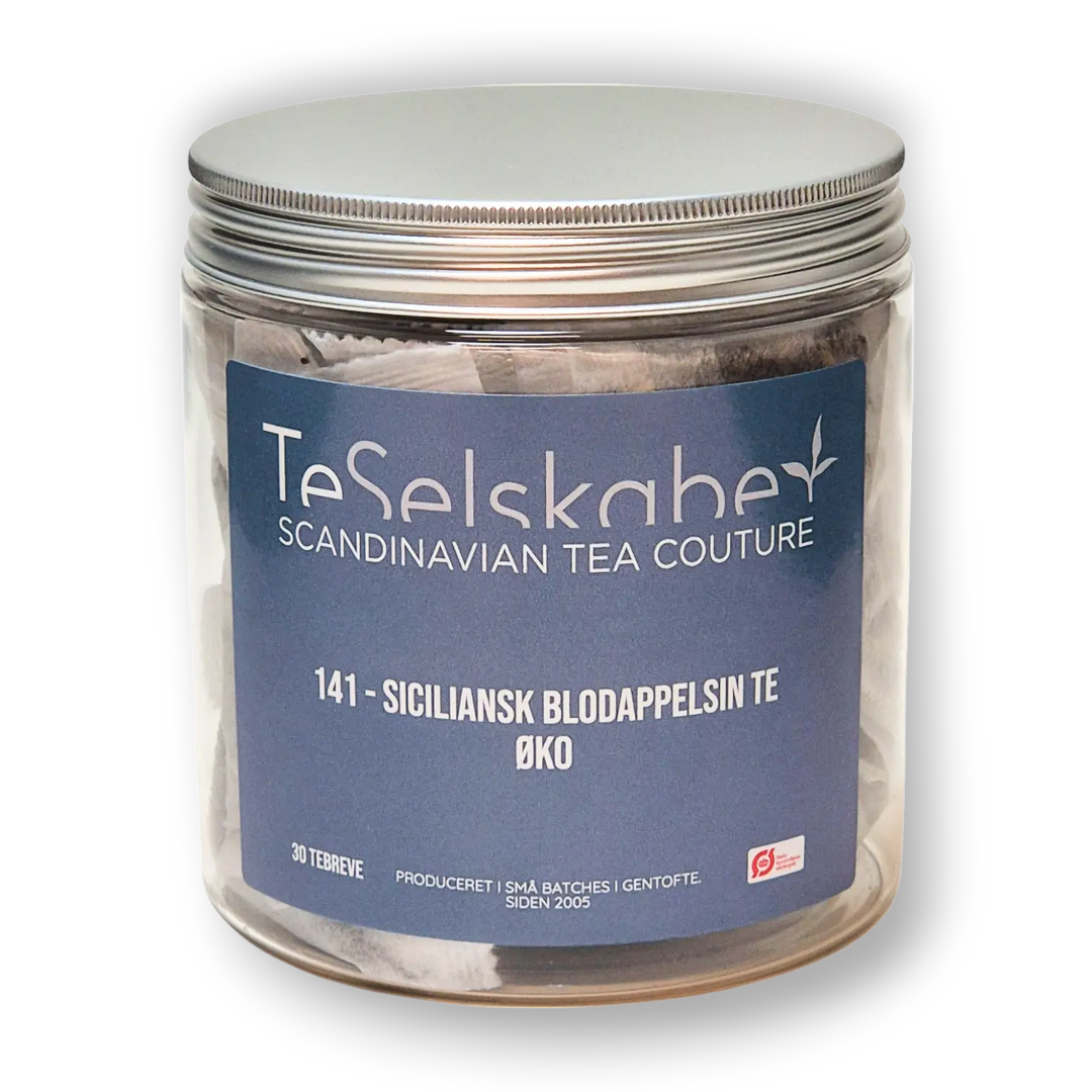 141 - Siciliansk blodappelsin te ØKO Tebreve - - Te - TeSelskabet