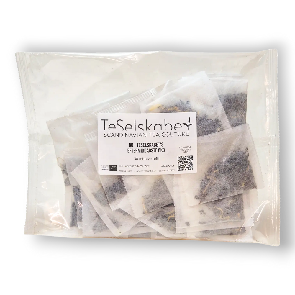 158 - Cool Mint urte te ØKO Tebreve - 30 tebreve refill - Te - TeSelskabet