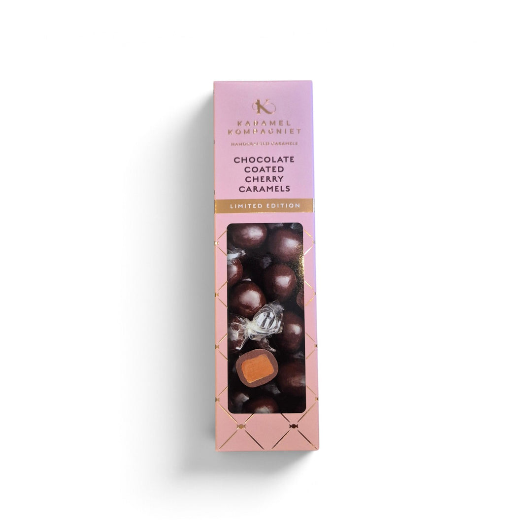 Chokoladeovertrukne Kirsebærkaramel Kugler - Limited Edition