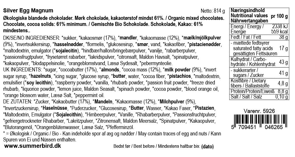 Siver Egg Magnum - - Konfekture - TeSelskabet