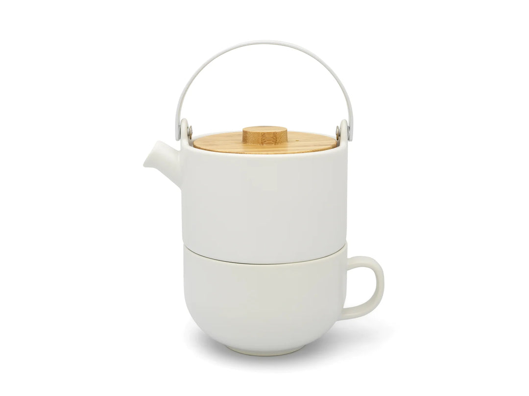 Bredemeier Tea for one, hvid, 0,5l - - Non-food - TeSelskabet