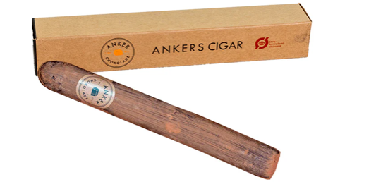 Ankers marcipan cigar 1 stk i æske -  - Konfekture - TeSelskabet