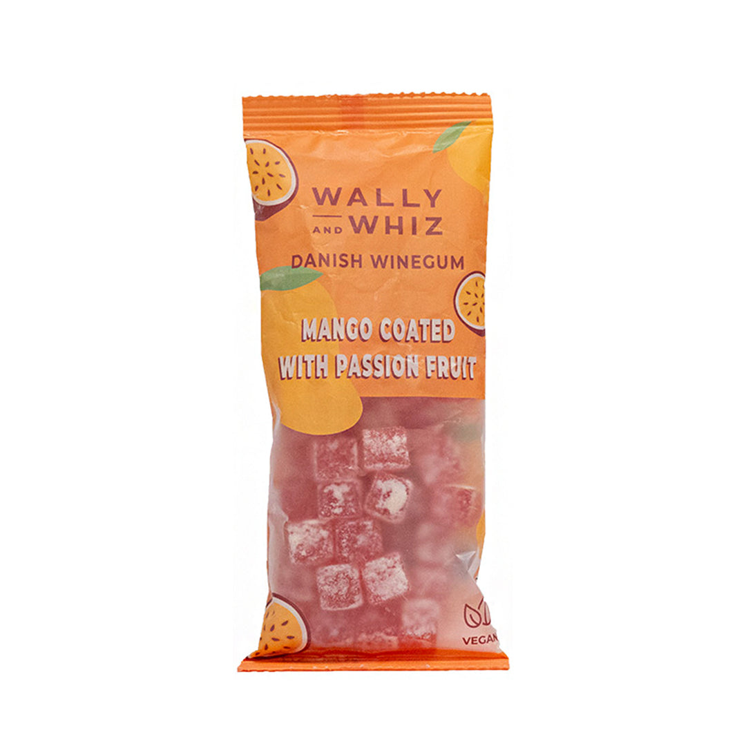 Wally & Whiz pose 57g - Mango med passionsfrugt - Konfekture - TeSelskabet