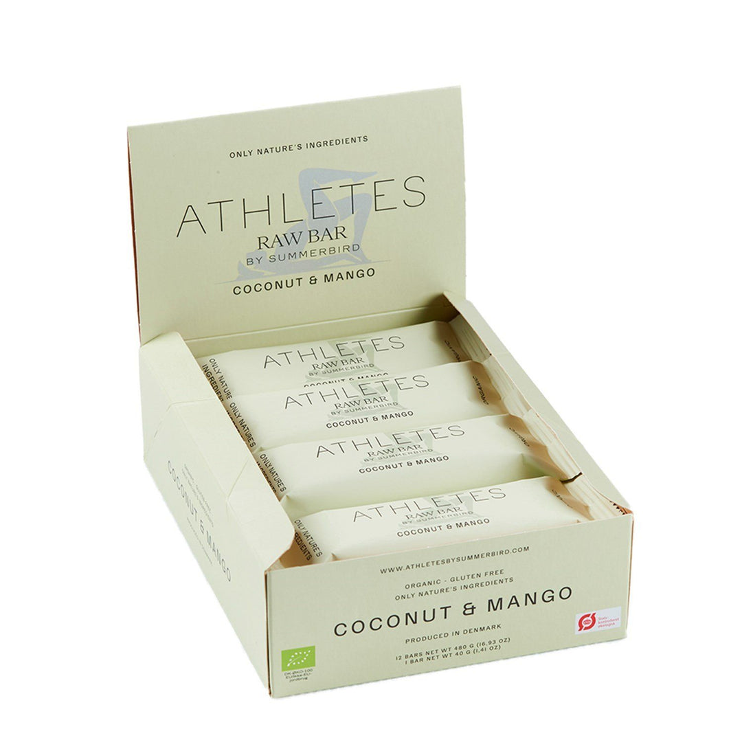 Athletes Raw Bar Coconut/Mango -  - Konfekture - TeSelskabet