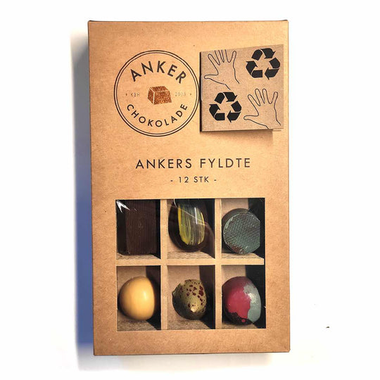 Ankers Fyldte 12 stk. -  - Konfekture - TeSelskabet