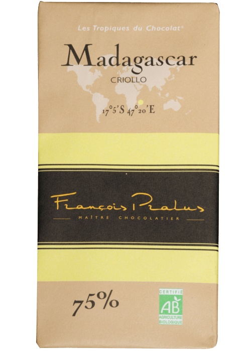 Pralus Madagascar 75% ØKO -  - Konfekture - TeSelskabet